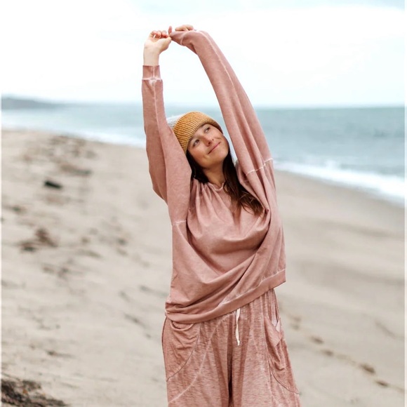 Dolkii Sweaters - Women's Oversized Loungewear Crew Neck Sweater